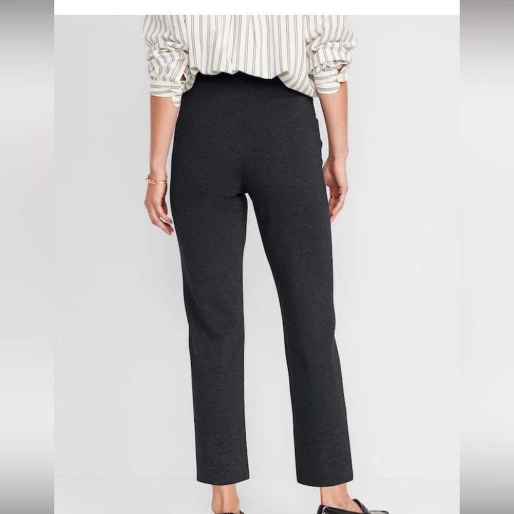 Old navy dark grey slack pants NWT XS